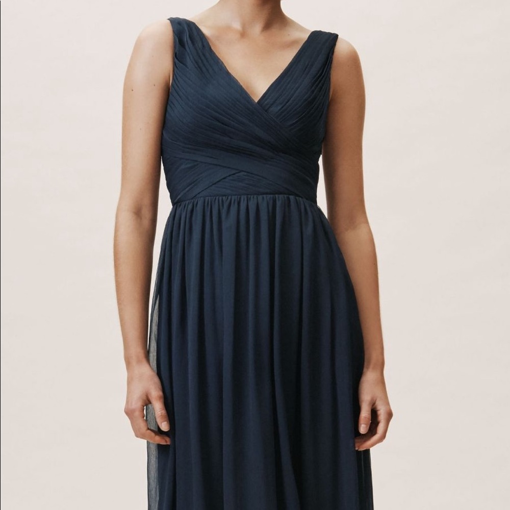 BHLDN Kia Dress Blue